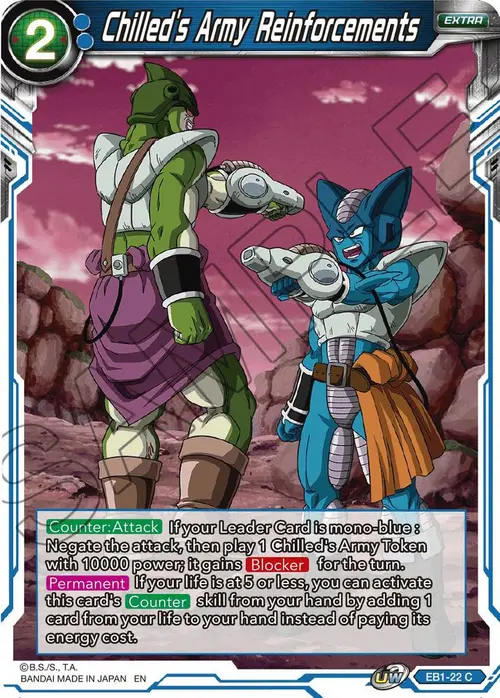 Chilled's Army Reinforcements card art