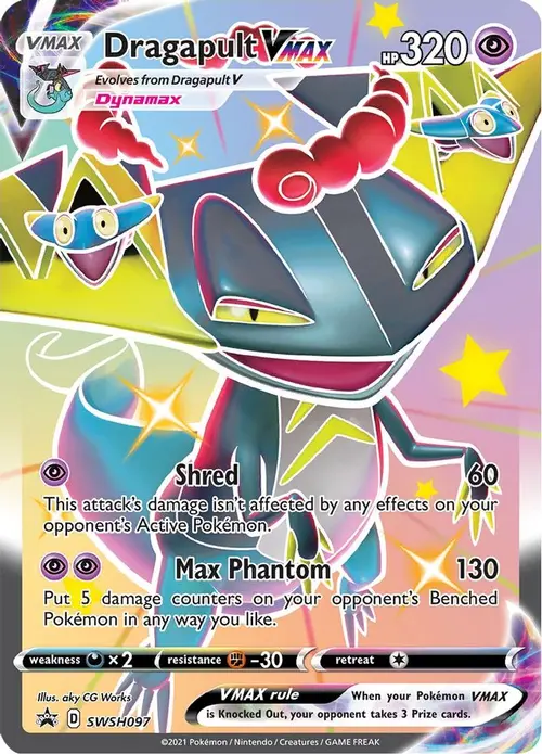 Dragapult VMAX - SWSH097 card art