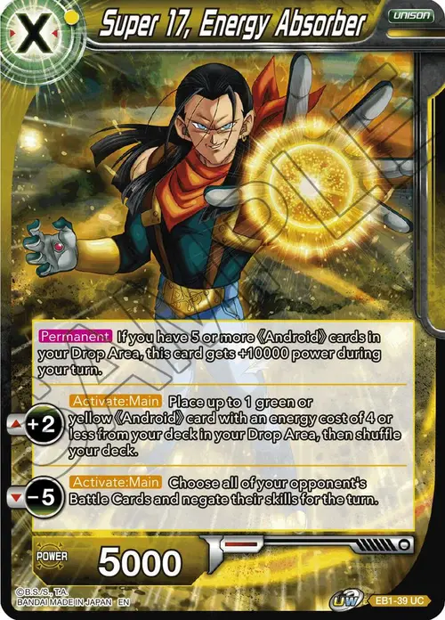 Super 17, Energy Absorber card art