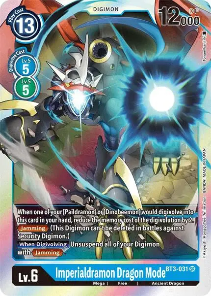 Imperialdramon Dragon Mode card art