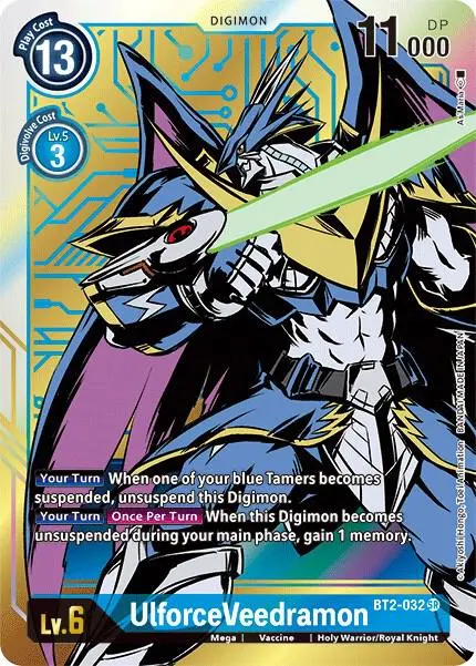 UlforceVeedramon (Alternate Art) card art