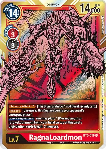 RagnaLoardmon (Alternate Art) card art