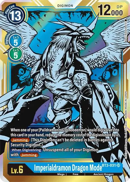 Imperialdramon Dragon Mode (Alternate Art) card art
