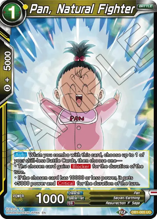 Pan, Natural Fighter (Reprint) card art