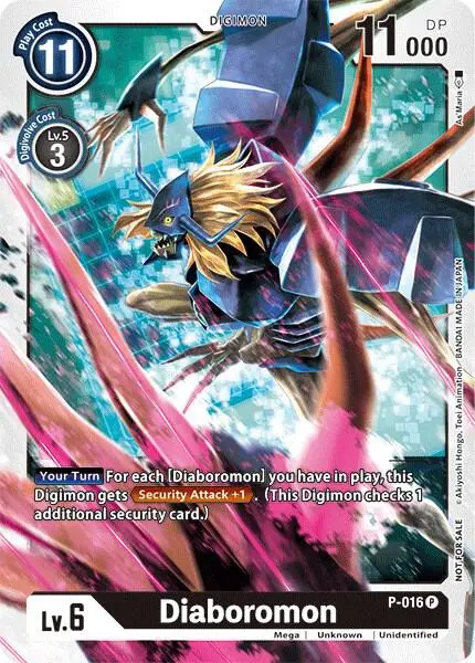 Diaboromon - P-016 card art