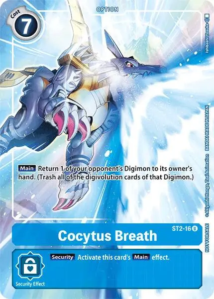 Cocytus Breath - ST2-16 (Tamer's Evolution Box) card art