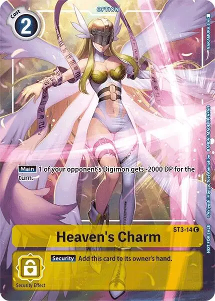 Heaven's Charm - ST3-14 (Tamer's Evolution Box) card art