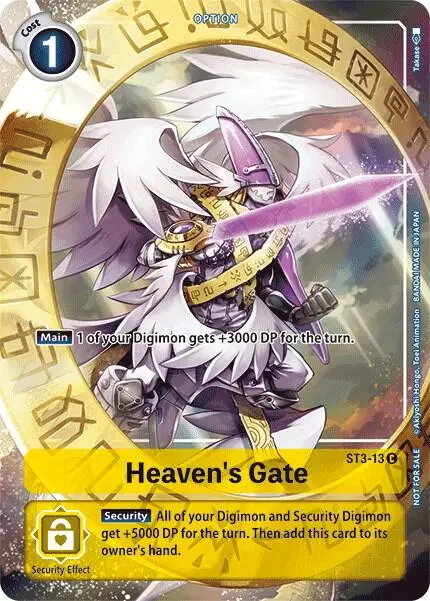 Heaven's Gate - ST3-13 (Tamer's Evolution Box) card art