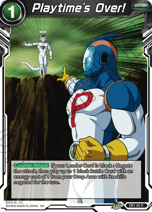 Playtime's Over! card art