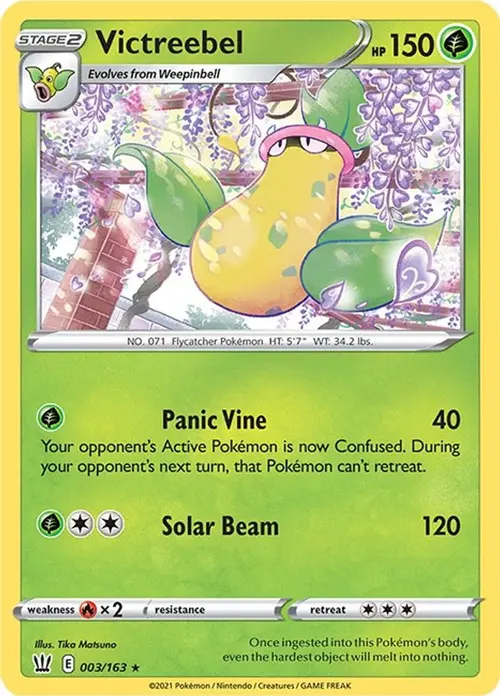 Victreebel card art