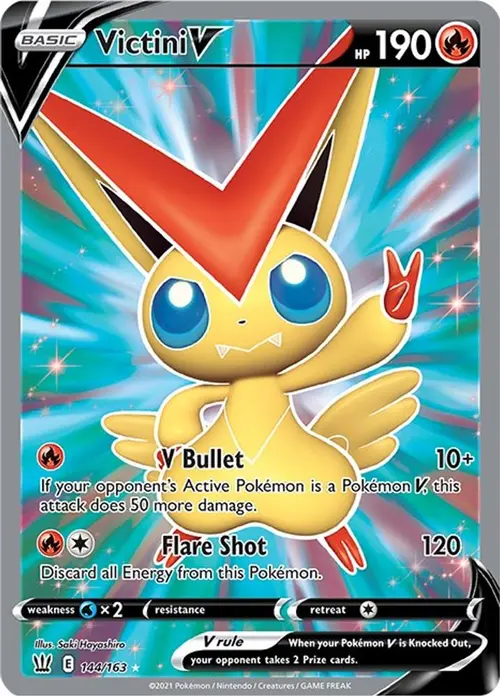 Victini V (Full Art) card art