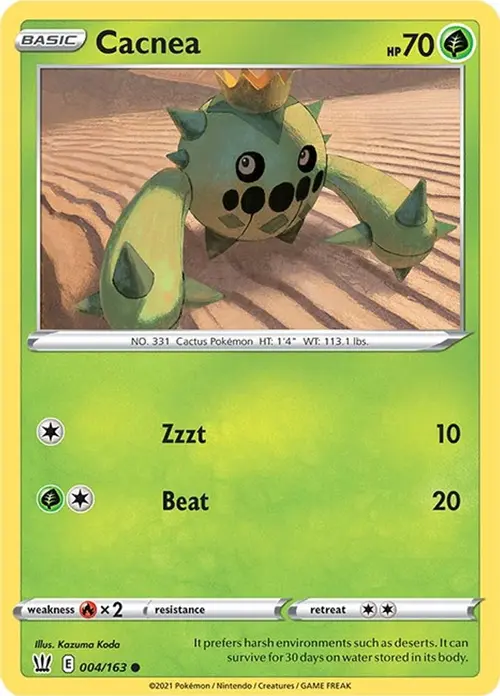 Cacnea card art