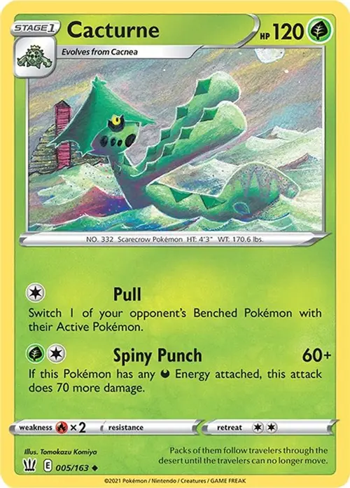 Cacturne card art