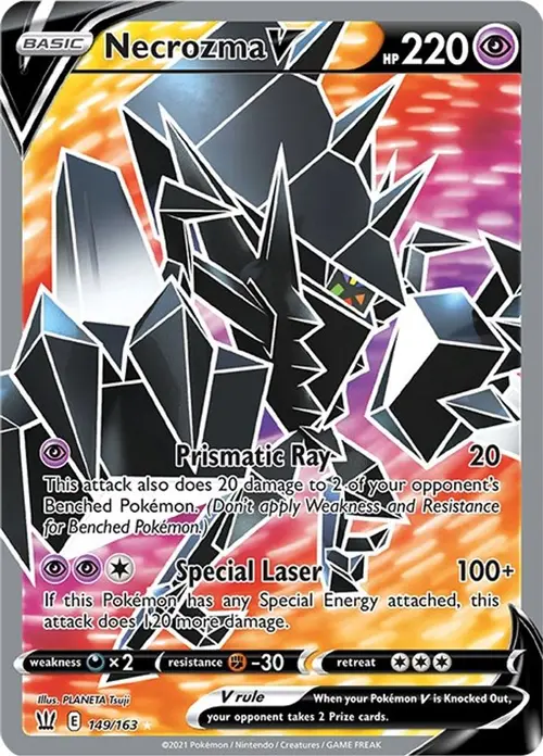 Necrozma V (Full Art) card art