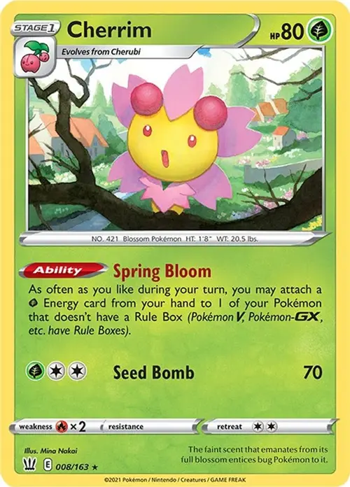 Cherrim card art