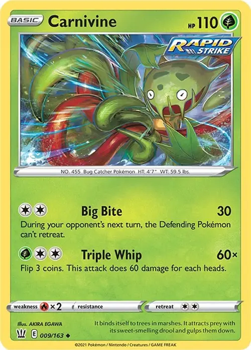 Carnivine card art