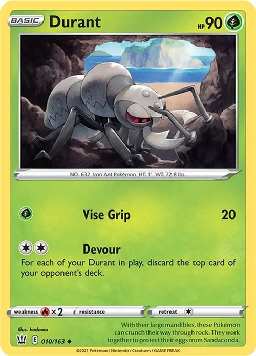 Durant card art