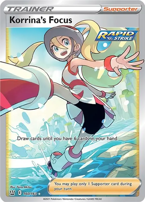Korrina's Focus (Full Art) card art