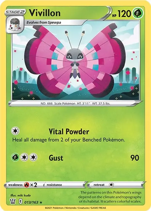Vivillon card art