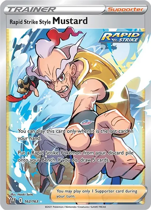Rapid Strike Style Mustard (Full Art) card art