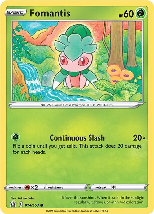 Fomantis card art