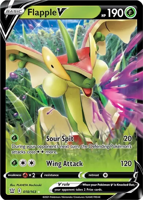 Flapple V card art