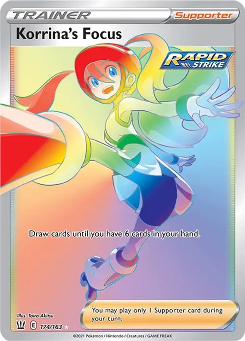 Korrina's Focus (Secret) card art