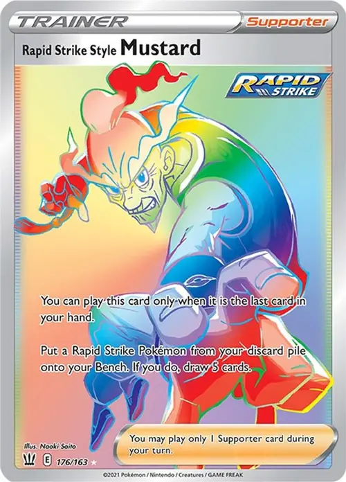 Rapid Strike Style Mustard (Secret) card art