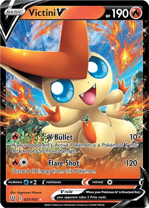 Victini V card art