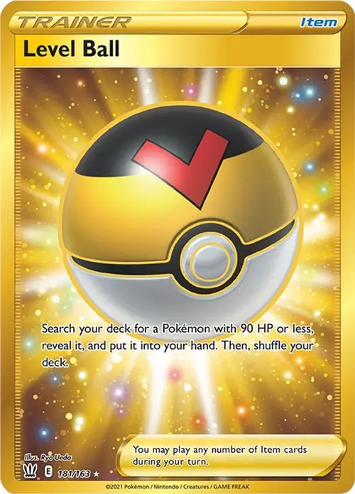 Level Ball (Secret) card art