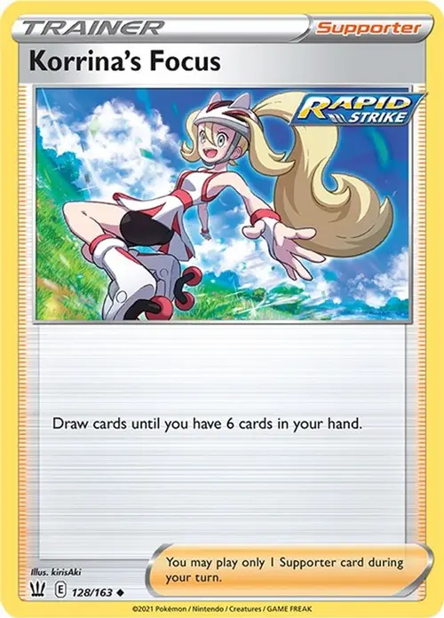 Korrina's Focus card art