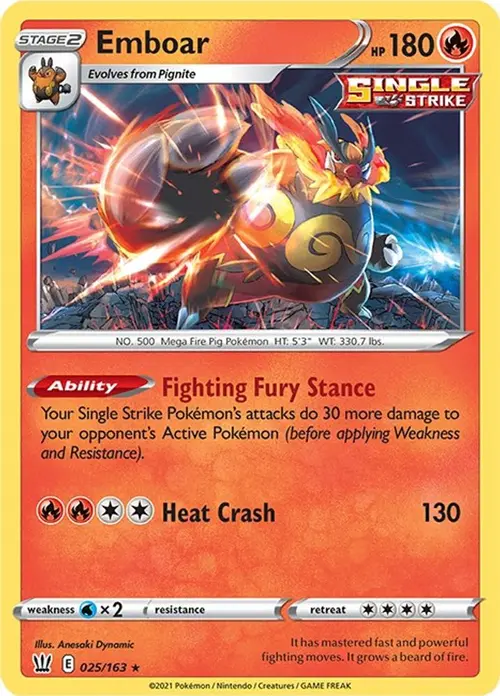 Emboar card art