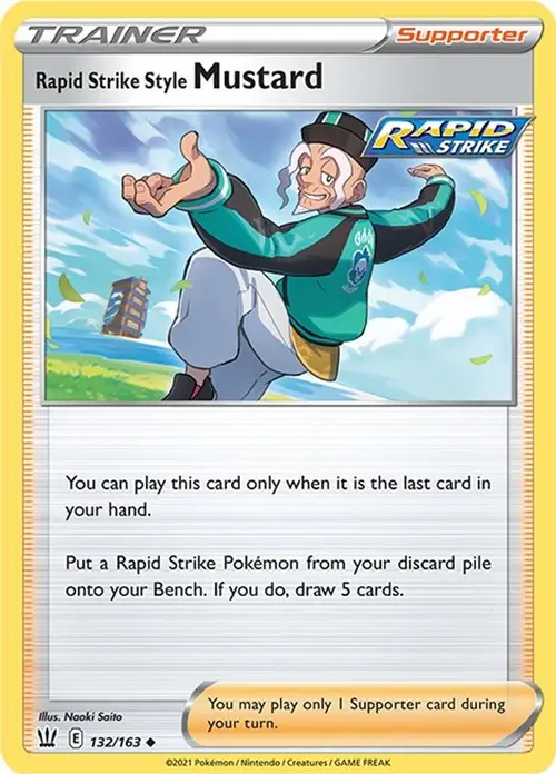 Rapid Strike Style Mustard card art