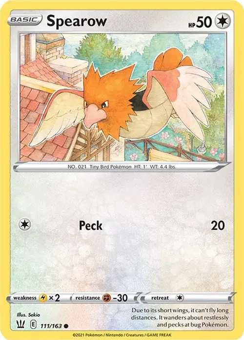 Spearow card art