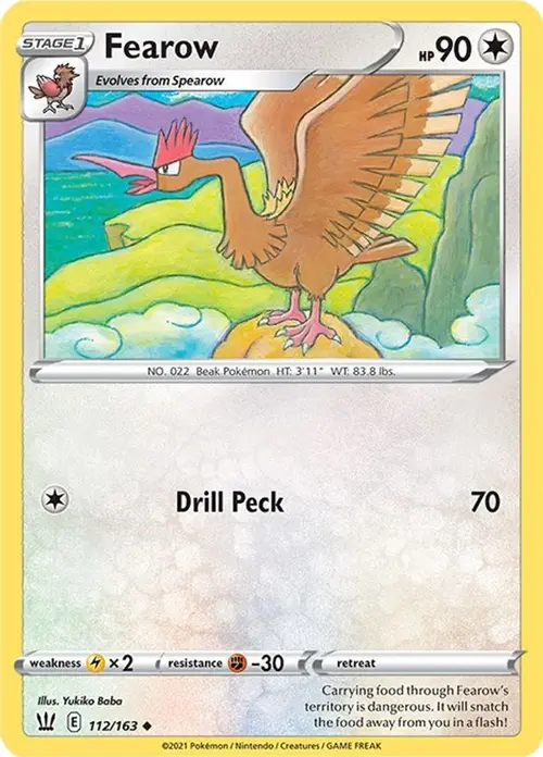 Fearow card art