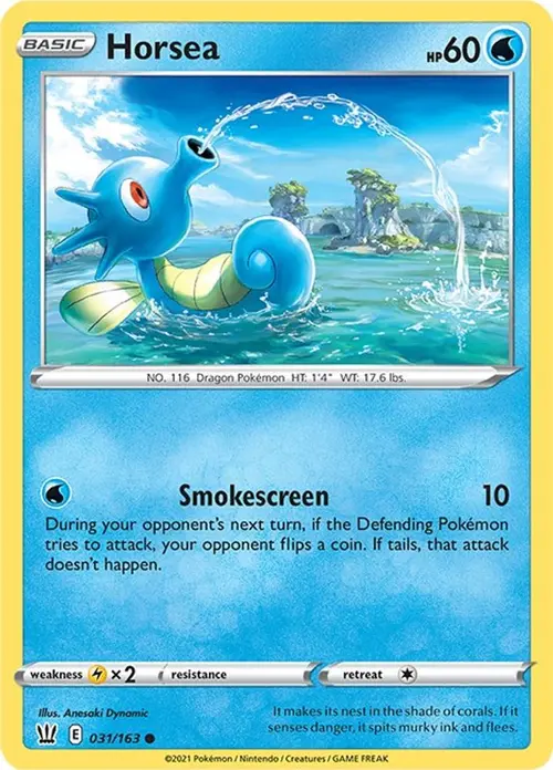 Horsea card art