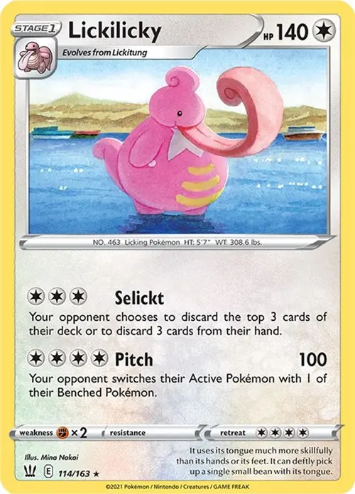 Lickilicky card art