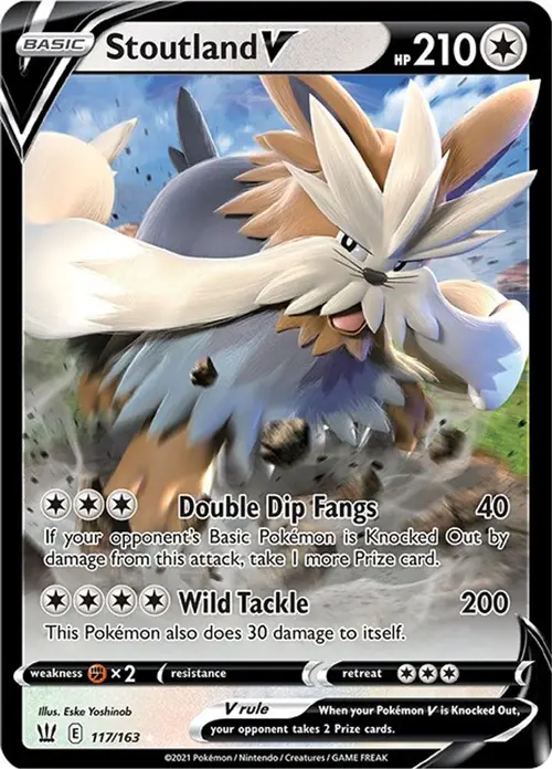 Stoutland V card art