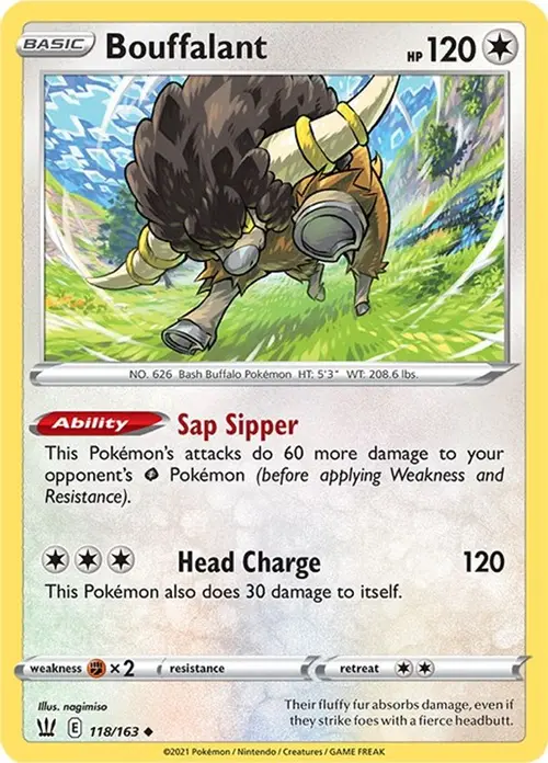 Bouffalant card art