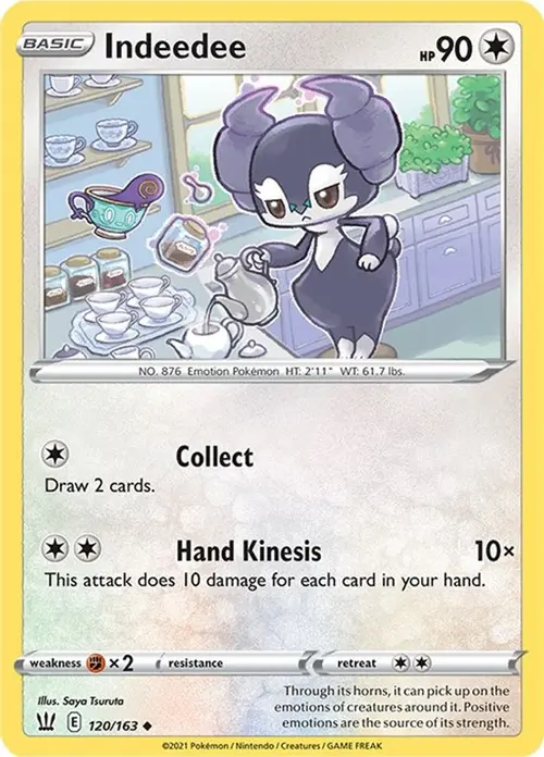 Indeedee card art