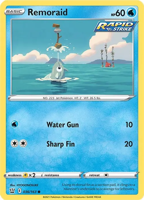 Remoraid card art
