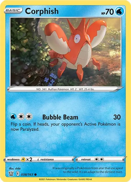 Corphish card art