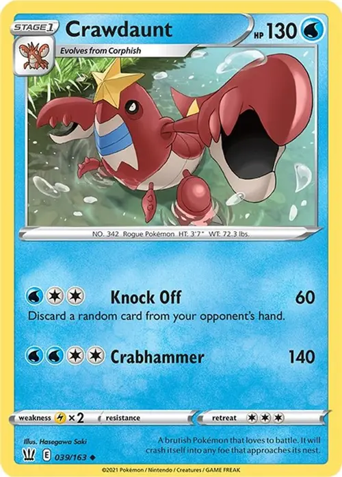 Crawdaunt card art