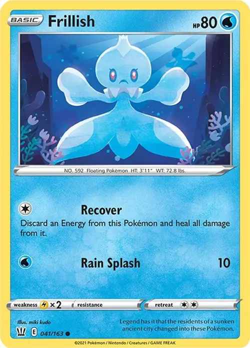 Frillish card art