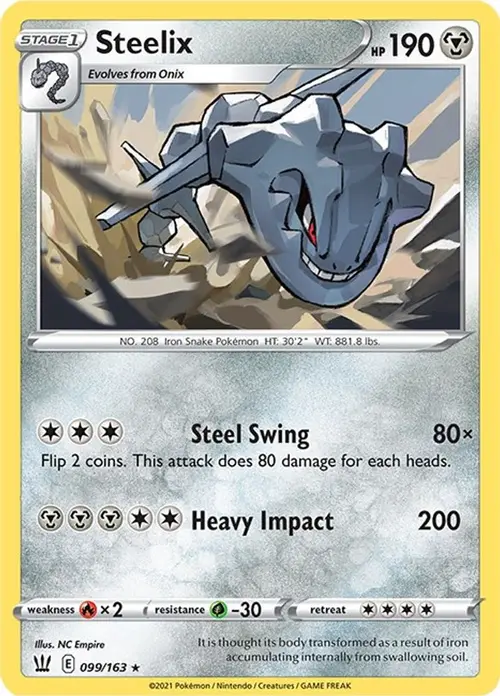 Steelix card art