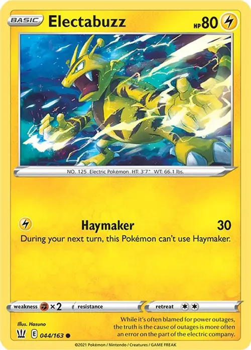 Electabuzz card art