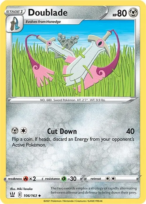 Doublade card art