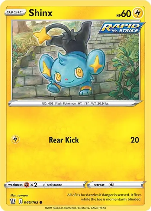 Shinx card art