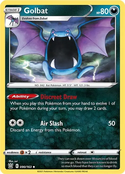 Golbat card art