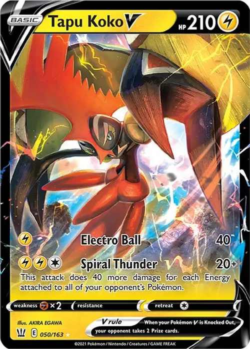 Tapu Koko V card art